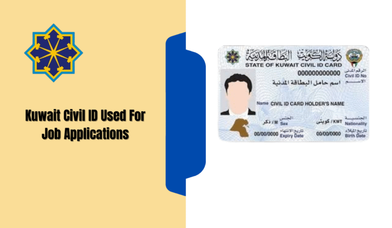 Kuwait Civil ID Used For Job Applications